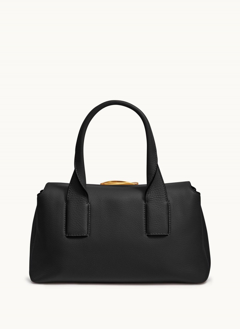 Black Donna Karan Amagansett Satchel | Israel_DK57491