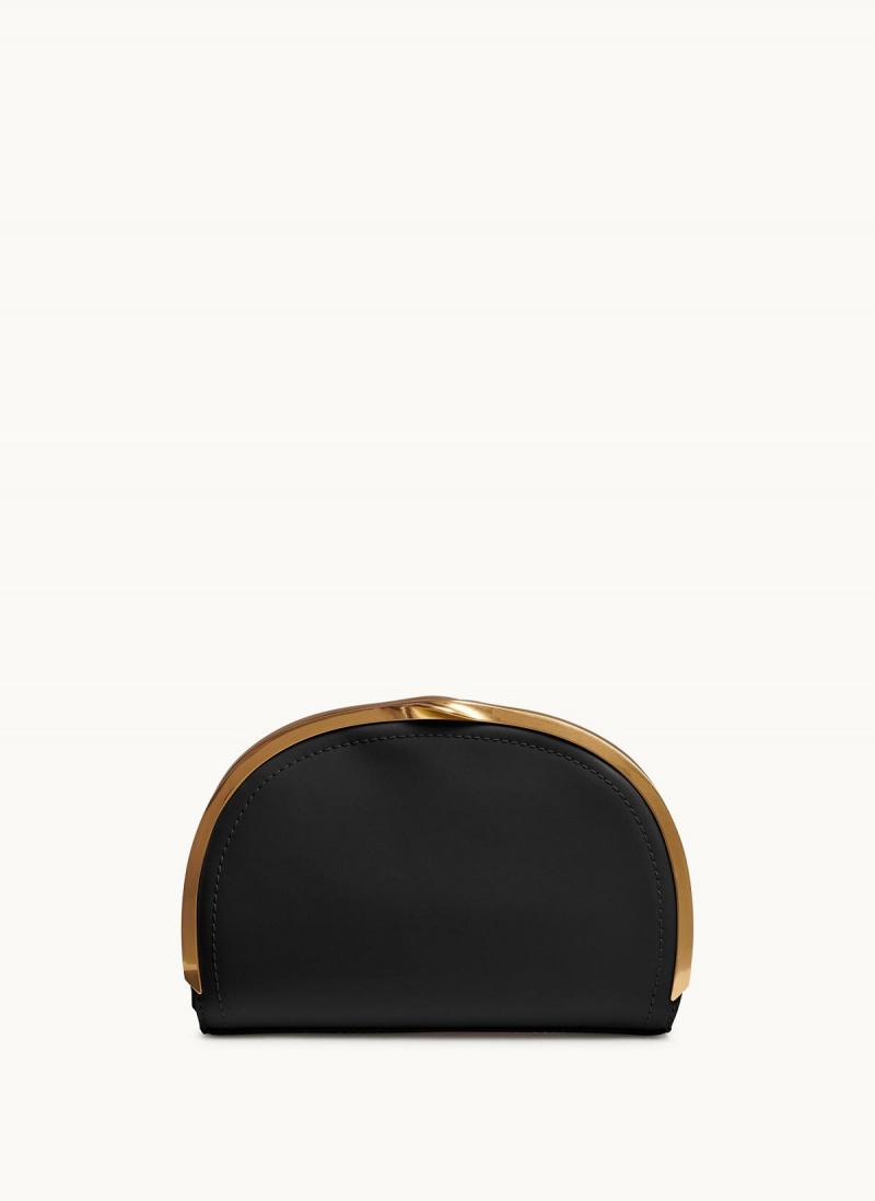 Black Donna Karan Lawrence Clutch Satchel | Israel_DK29978