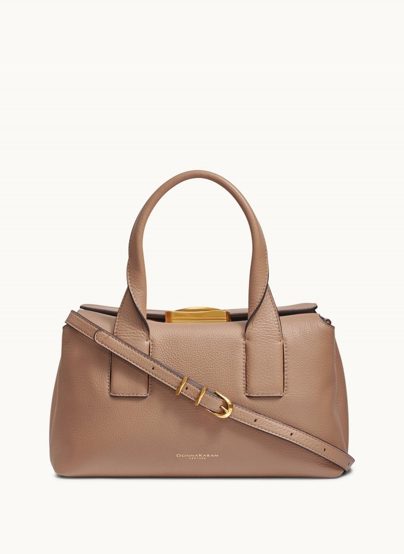 Brown Donna Karan Amagansett Satchel | Israel_DK38646