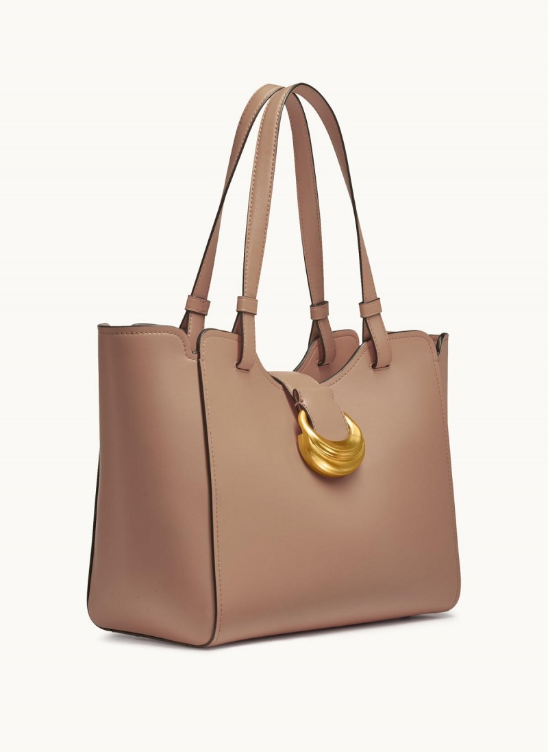 Brown Donna Karan Valley Stream Tote Bag | Israel_DK87304