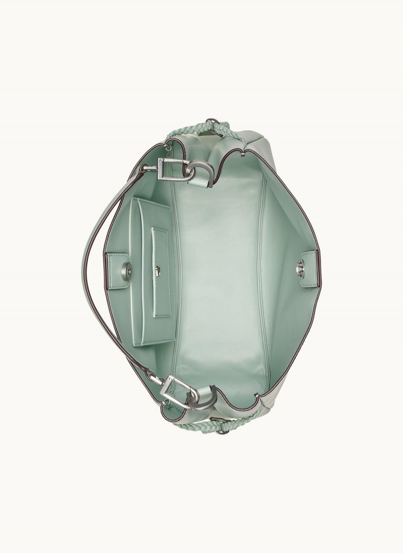 Light Green Donna Karan Bellerose Satchel | Israel_DK40026