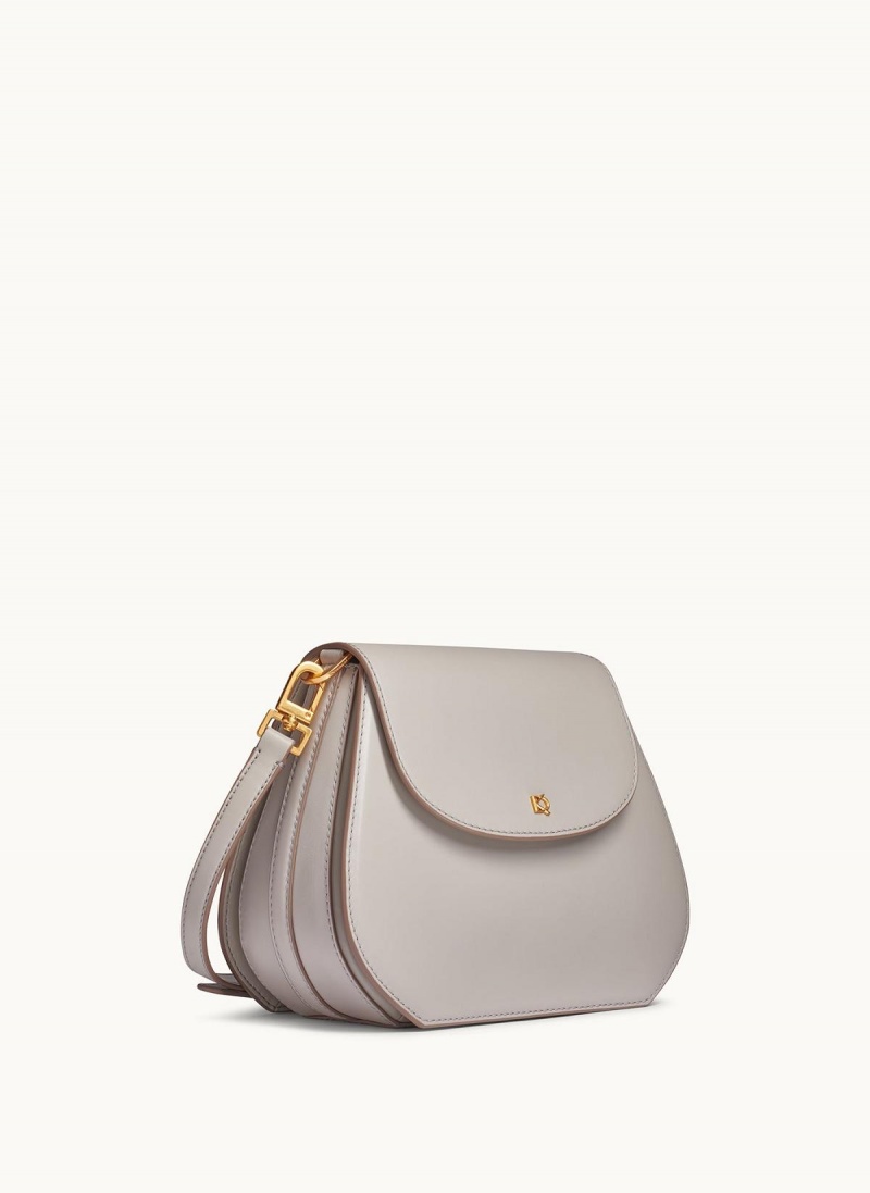 White Donna Karan Bellerose Crossbody Bag | Israel_DK60961