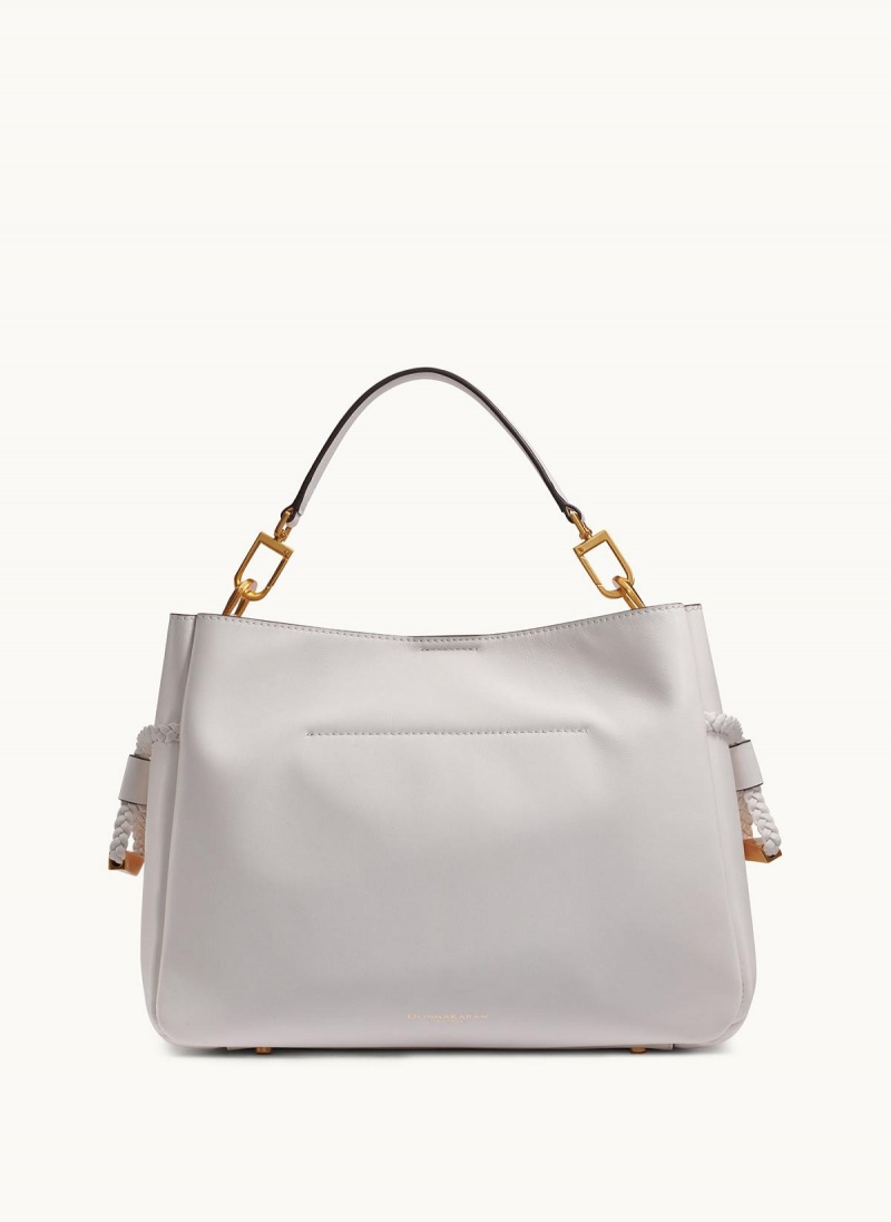 White Donna Karan Bellerose Satchel | Israel_DK19741