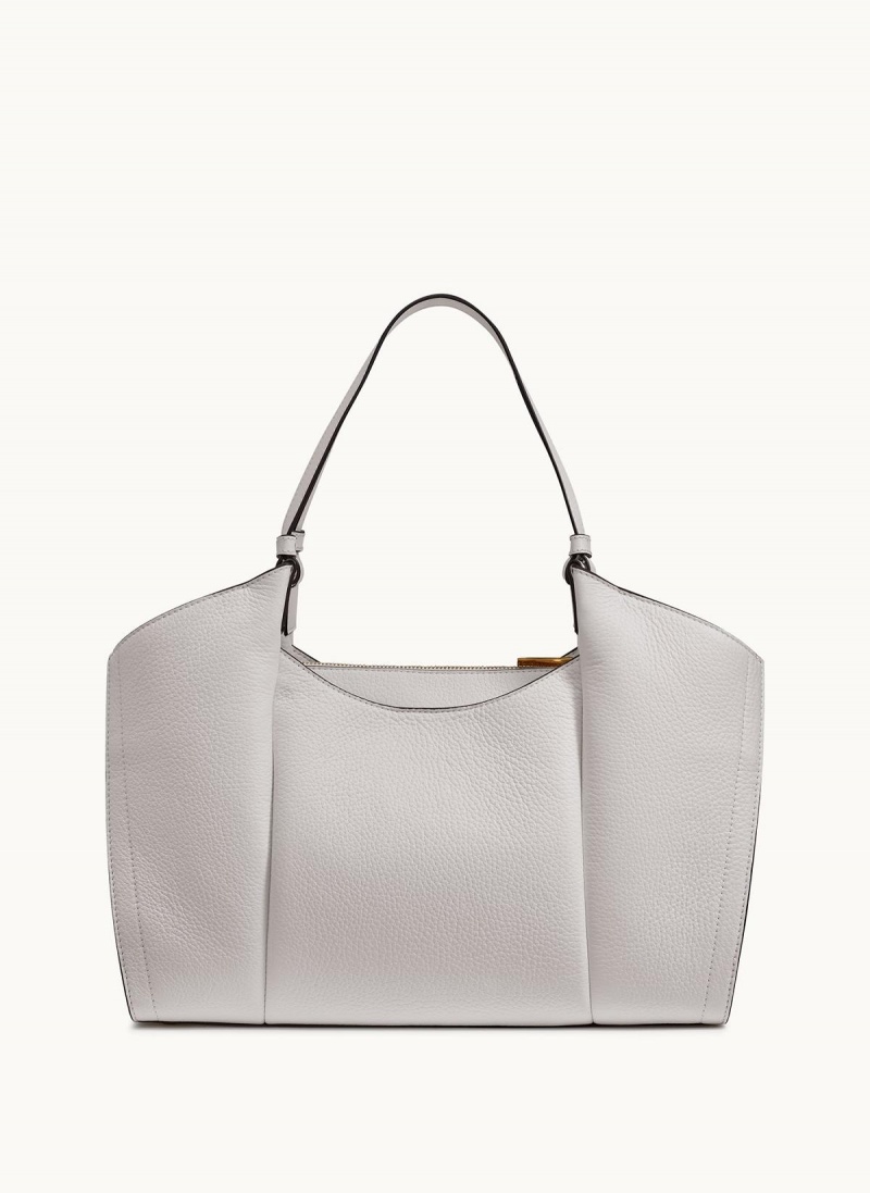 White Donna Karan Wainscott Tote Bag | Israel_DK53058